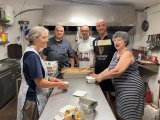 Soup kitchen in the Parish Church for those who cannot make ends meet